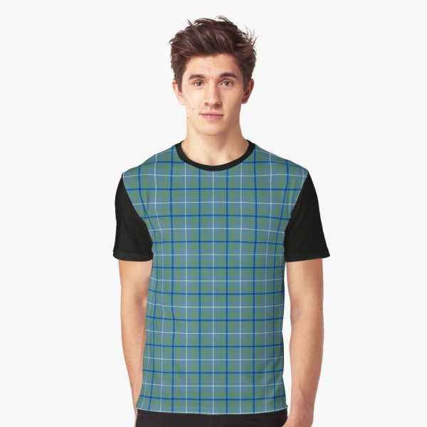 Douglas Ancient tartan tee shirt