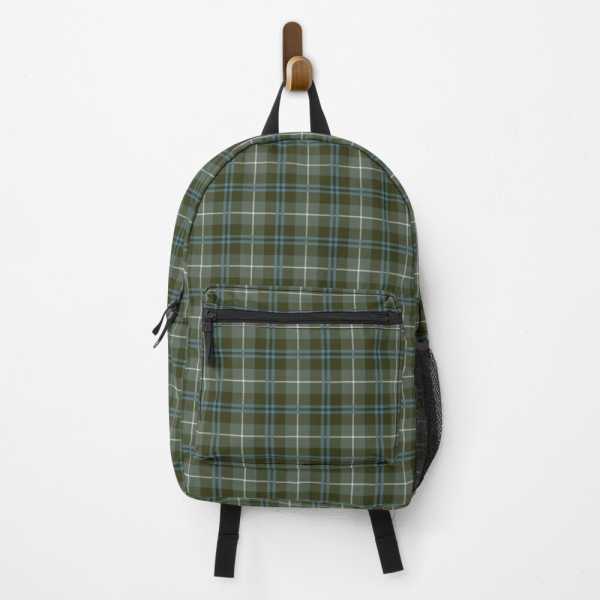 Douglas Weathered tartan backpack