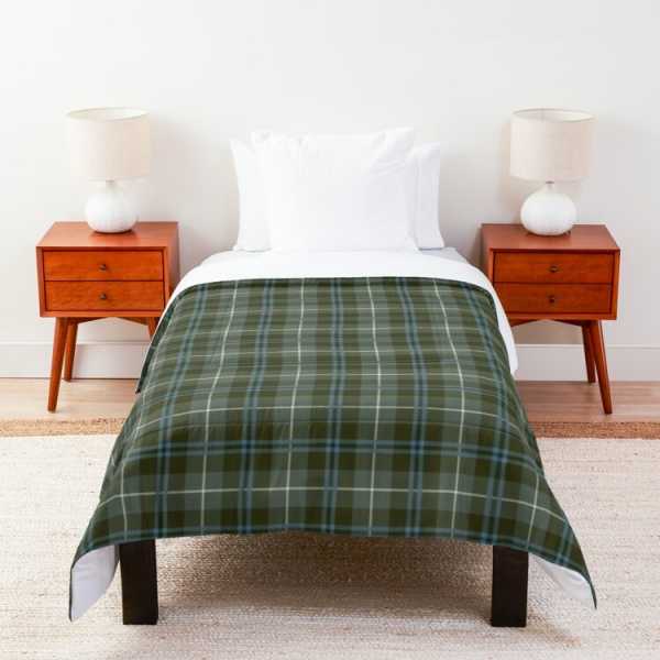 Douglas Weathered tartan comforter