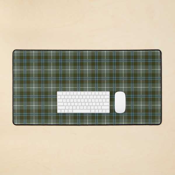 Douglas Weathered tartan desk mat