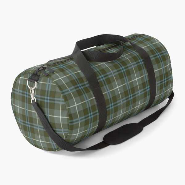 Douglas Weathered tartan duffle bag