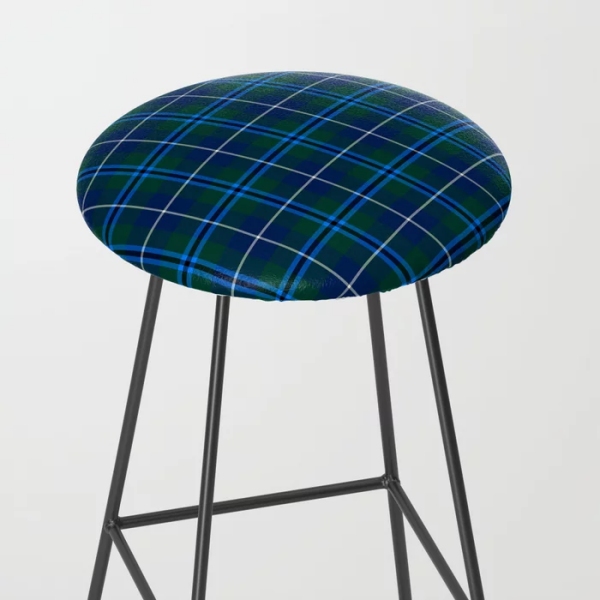 Douglas tartan bar stool