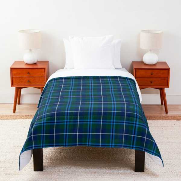 Douglas tartan comforter