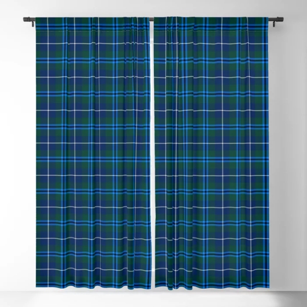 Douglas tartan blackout curtains