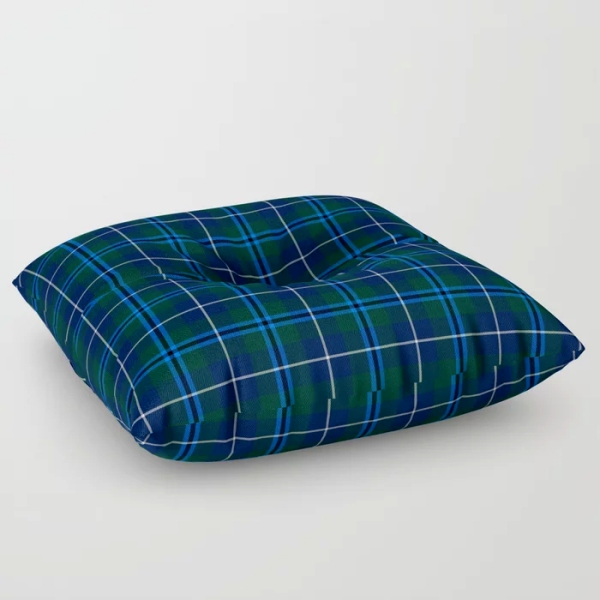 Clan Douglas Tartan Floor Pillow