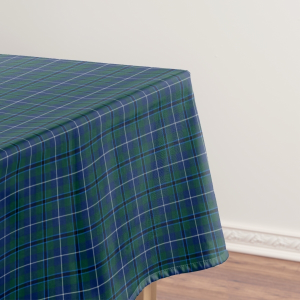 Douglas tartan tablecloth