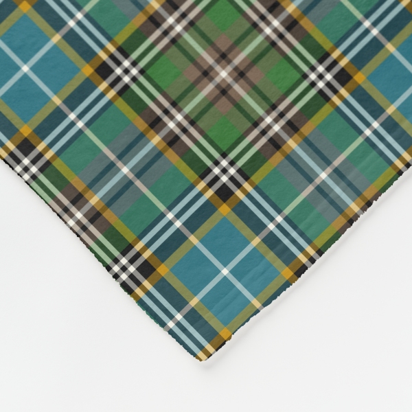 Dowling tartan fleece blanket