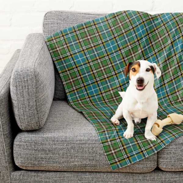 Clan Dowling Tartan Pet Blanket