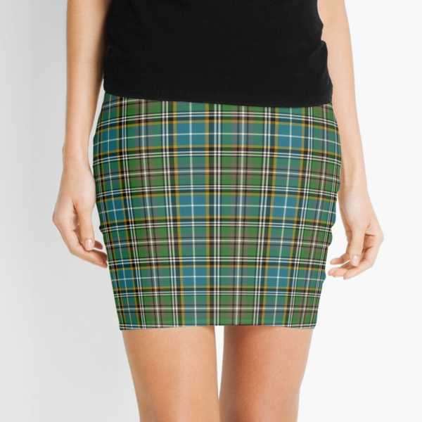 Dowling tartan mini skirt