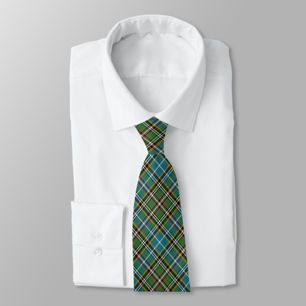 Dowling tartan necktie