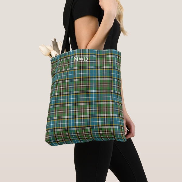 Clan Dowling Tartan Tote Bag