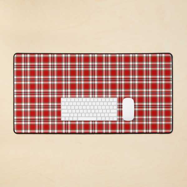 Drummond Dress tartan desk mat