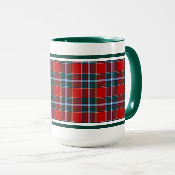 Drummond tartan coffee mug