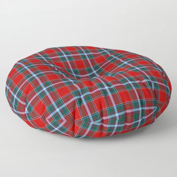 Clan Drummond Tartan Floor Pillow