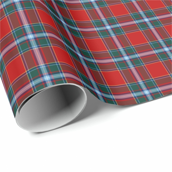 Drummond tartan wrapping paper