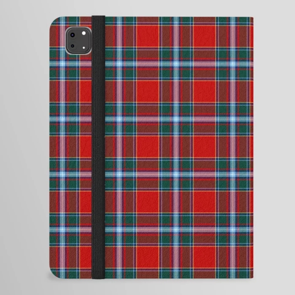 Clan Drummond Tartan iPad Folio Case