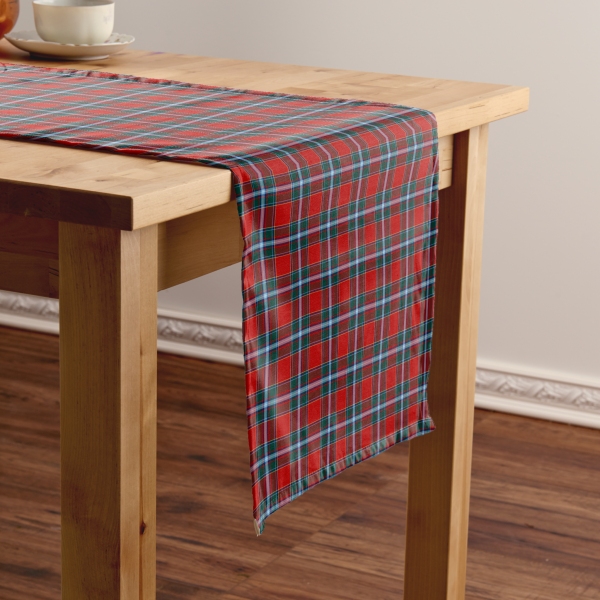 Drummond tartan table runner