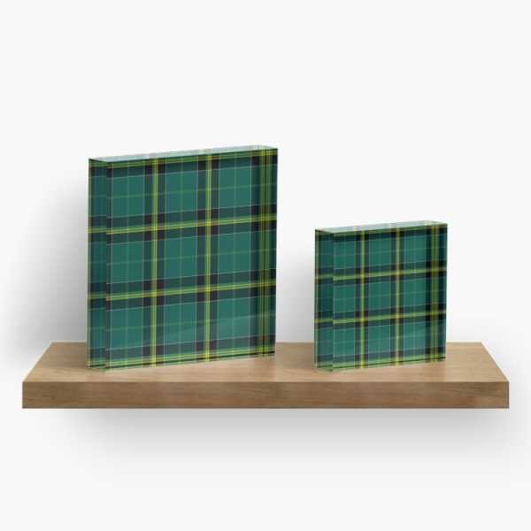 Duffy tartan acrylic block