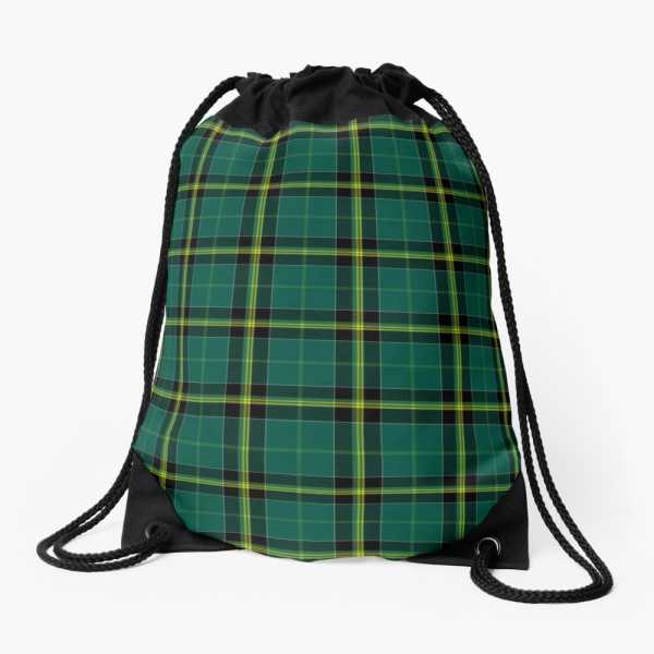 Duffy tartan drawstring bag