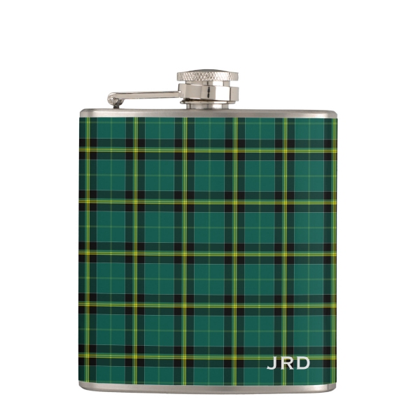 Clan Duffy Tartan Flask