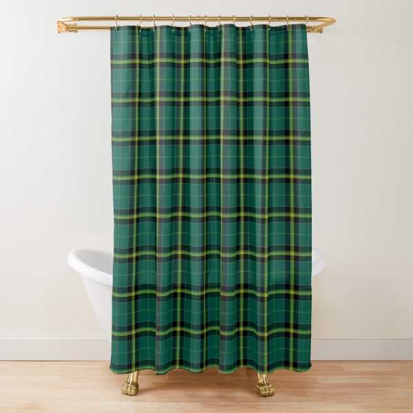 Duffy tartan shower curtain