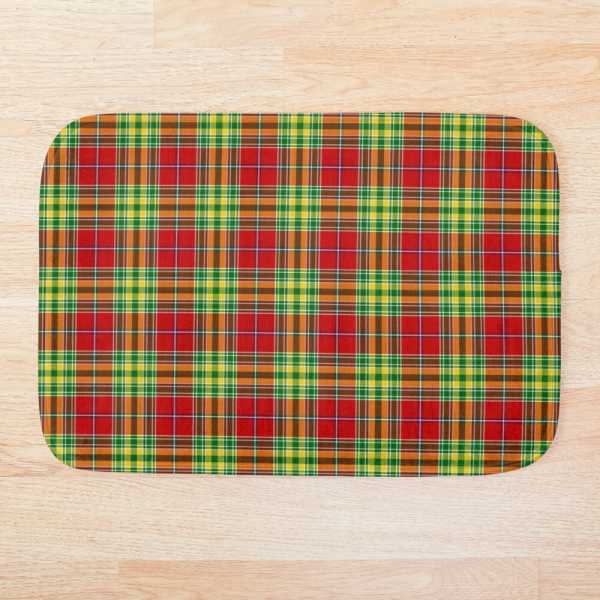 Dunblane District tartan floor mat