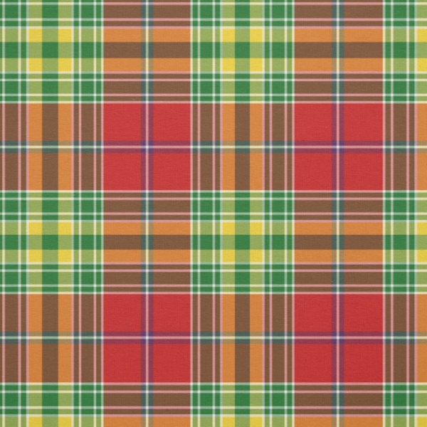 Dunblane District tartan fabric