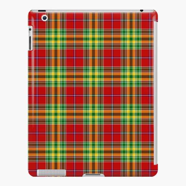 Dunblane District tartan iPad case