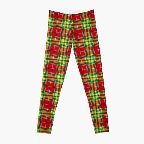 Dunblane District tartan leggings