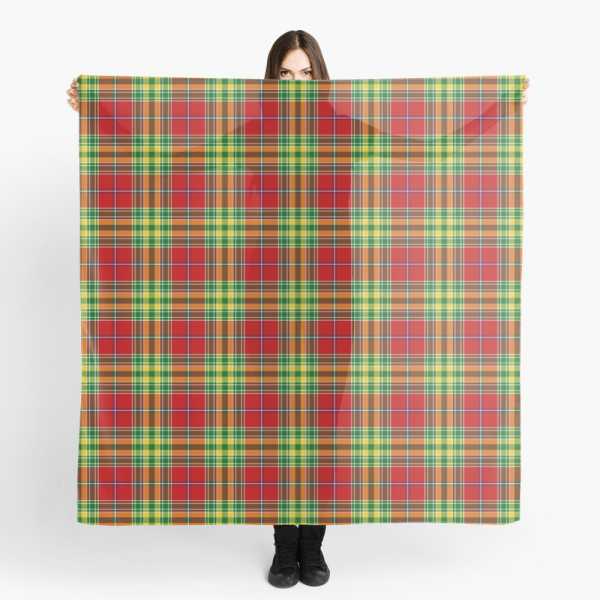 Dunblane District tartan scarf