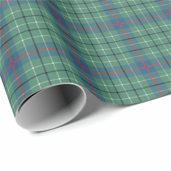 Duncan Ancient tartan wrapping paper