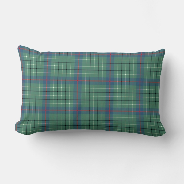 Duncan Ancient tartan lumbar cushion