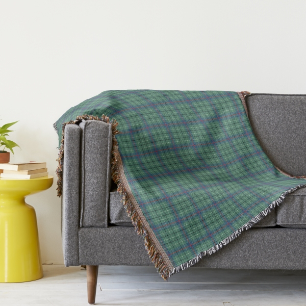 Duncan Ancient tartan throw blanket