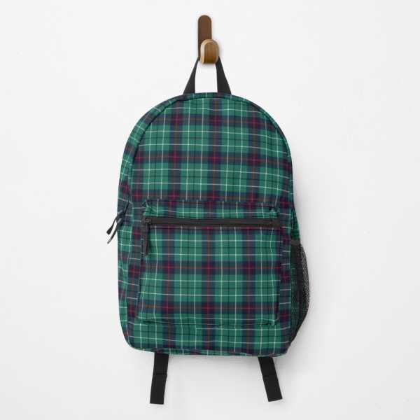 Duncan Modern tartan backpack