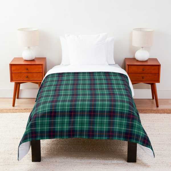 Duncan Modern tartan comforter