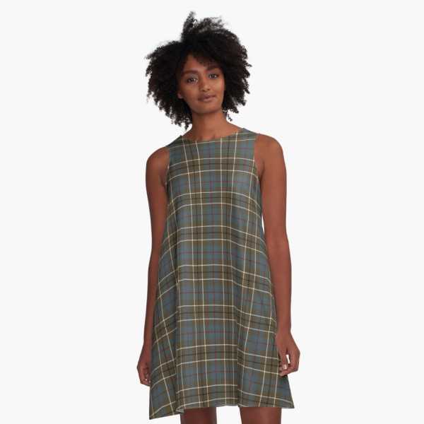 Clan Duncan Weathered Tartan Dress