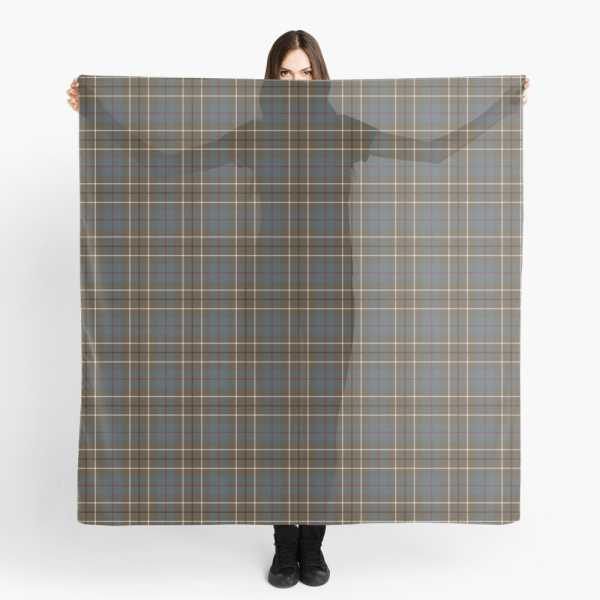 Duncan Weathered tartan scarf