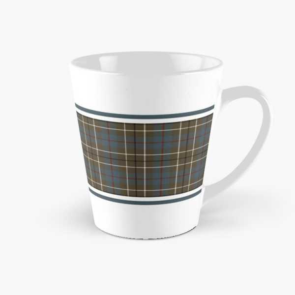 Duncan Weathered tartan tall mug