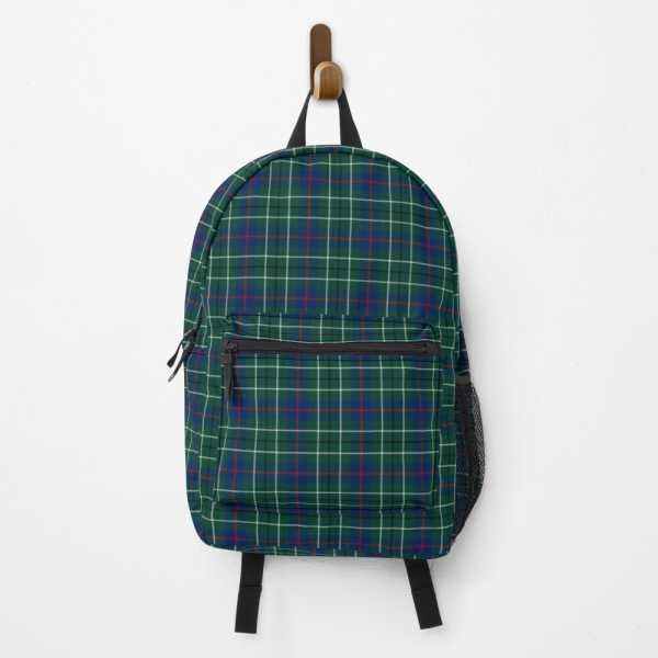 Duncan tartan backpack