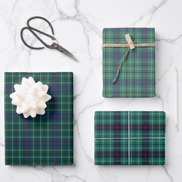 Duncan Tartan all occasion wrapping paper