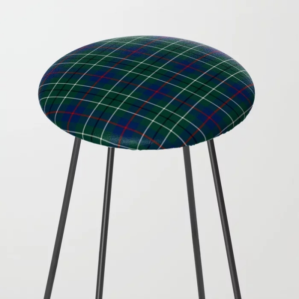 Duncan tartan counter stool