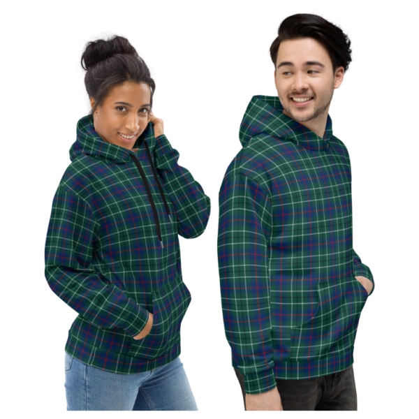 Duncan tartan hoodie