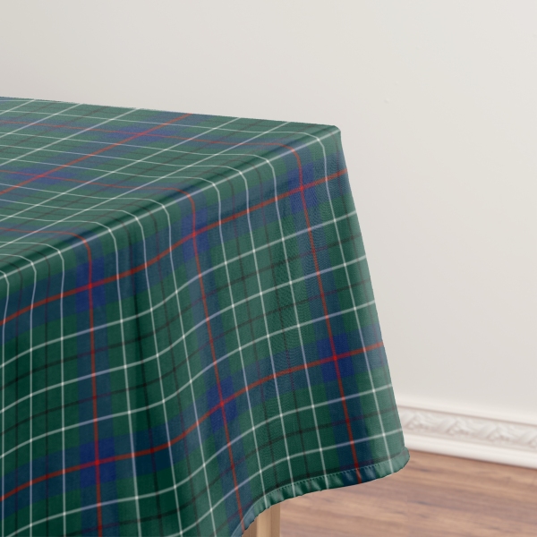 Duncan tartan tablecloth