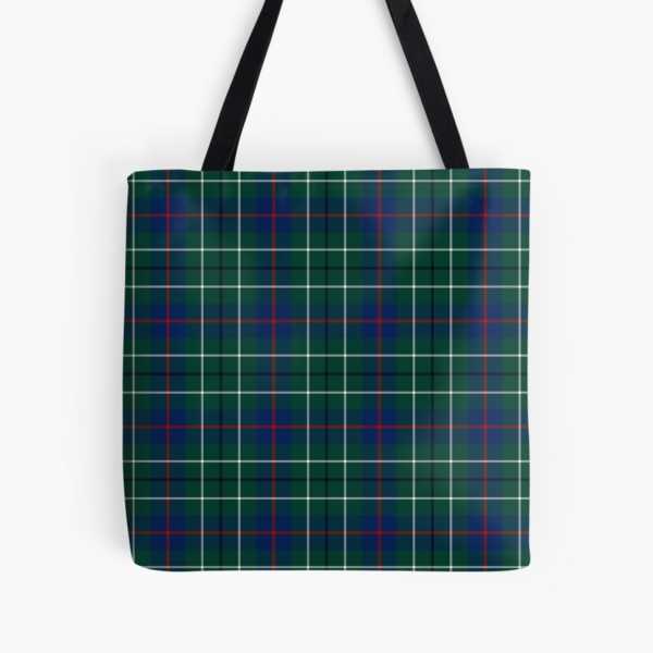 Duncan tartan tote bag