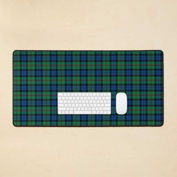 Dundas tartan desk mat