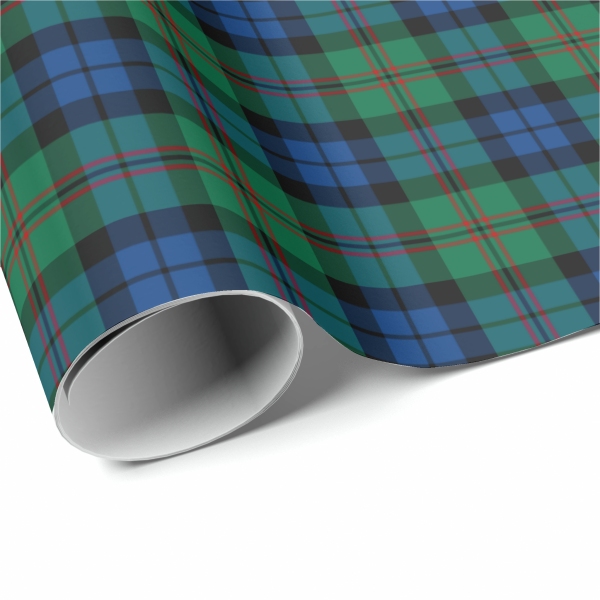 Dundas tartan wrapping paper