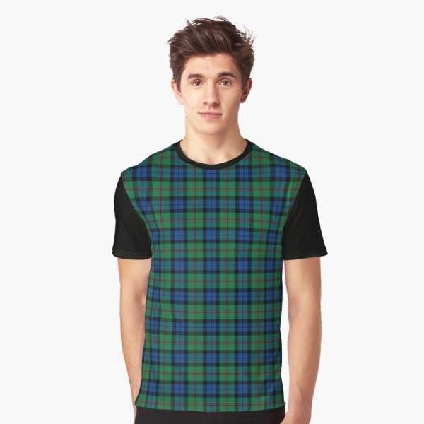 Dundas tartan tee shirt