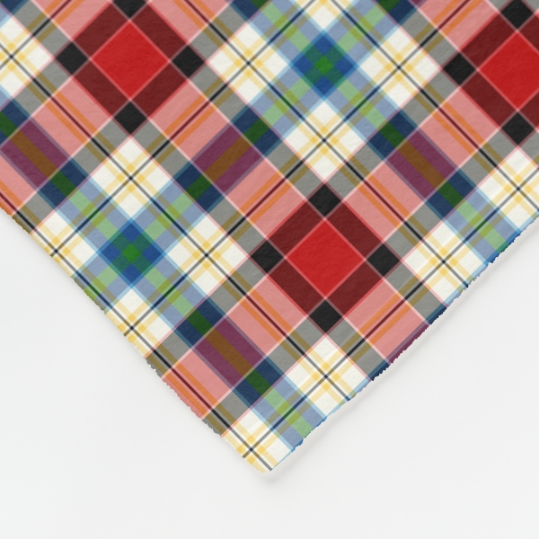 Dundee Dress tartan fleece blanket