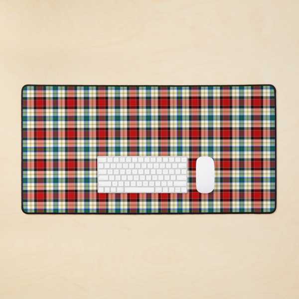 Dundee Dress tartan desk mat