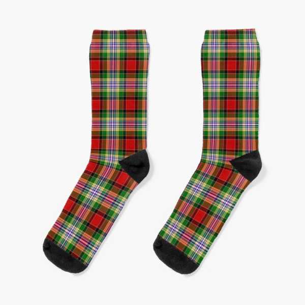 Dundee District tartan socks